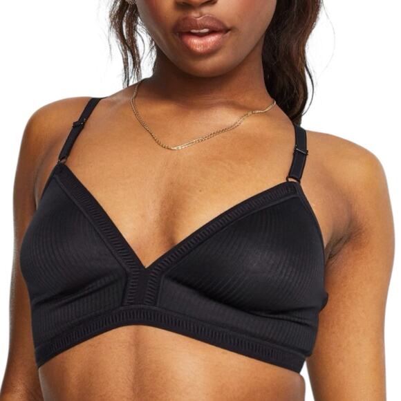 DORINA Other - NWT Dorina Tiffany Non Padded Ribbed Bra Black Size 36B
